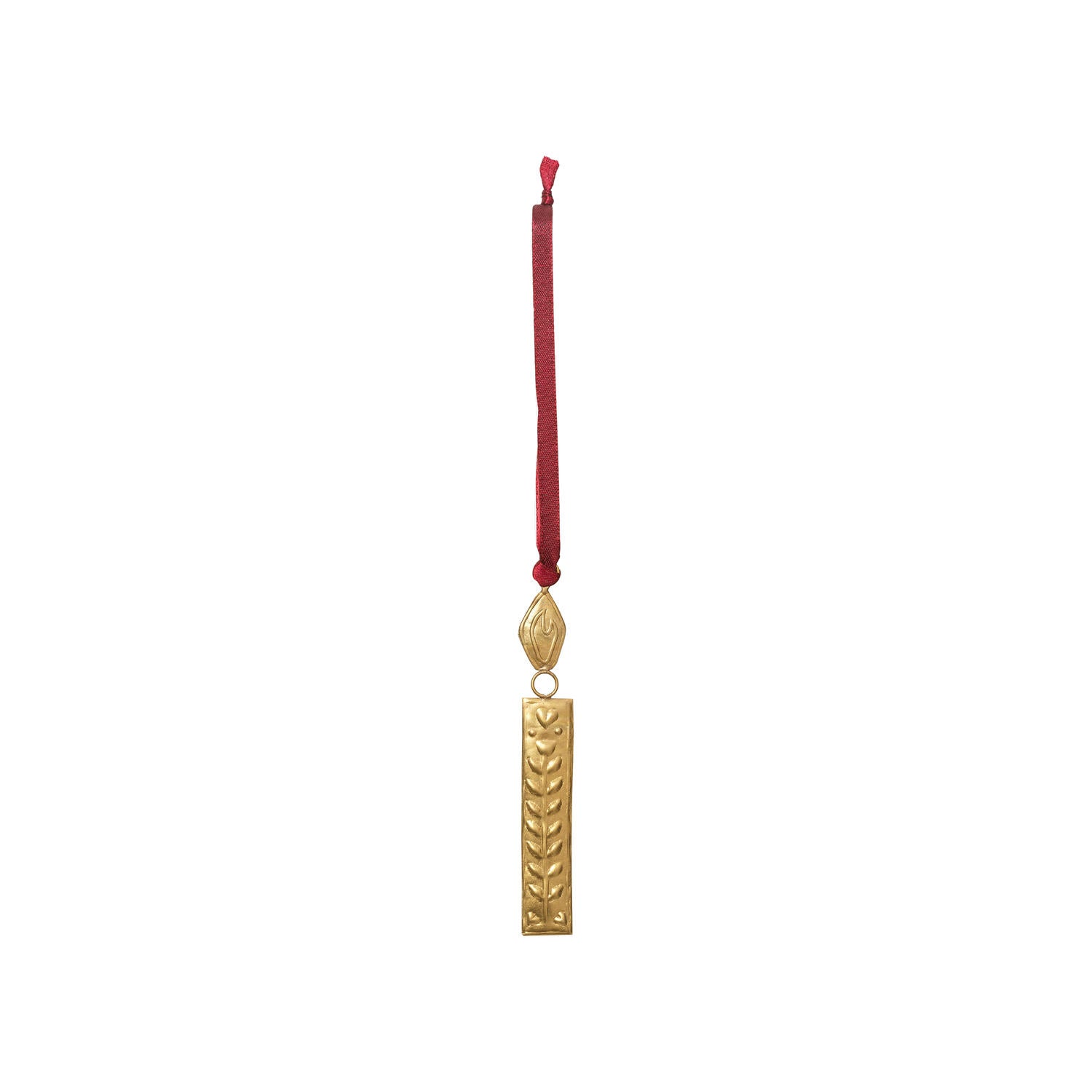 Saga candle juleophæng - guld